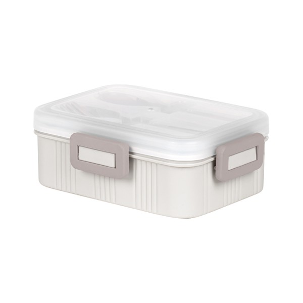 Lunch Box with Spoon and Fork 1233
