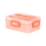 Lunch Box with Spoon and Fork 1233