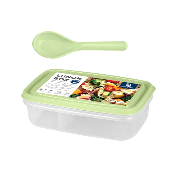 Lunch Box with Spoon 1236