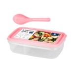 Lunch Box with Spoon and Fork 1237