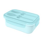 Lunch Box with Spoon and Fork 1239