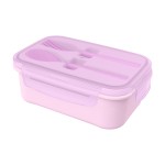 Lunch Box with Spoon and Fork 1239