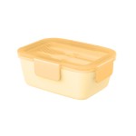 Double Layer Lunch Box with Spoon and Fork 1372