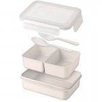 Lunch Box with Spoon and Fork 9213-2