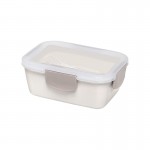 Double Layer Lunch Box with Spoon and Fork 1372