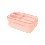Lunch Box with Spoon and Fork 1238