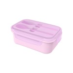Lunch Box with Spoon and Fork 1238